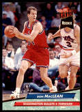 1992-93 Fleer Ultra. Don MacLean Rookie Basketball Cards #370