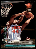 1992-93 Fleer Ultra. Derrick Coleman A Basketball Cards #210