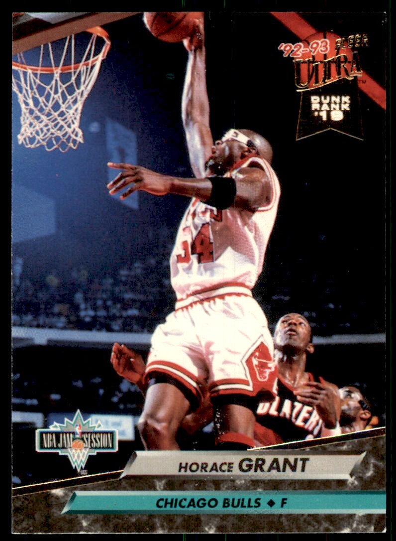1992-93 Fleer Ultra. Horace Grant A Basketball Cards #219
