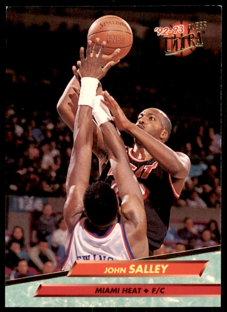 1992-93 Fleer Ultra. John Salley A Basketball Cards. #294
