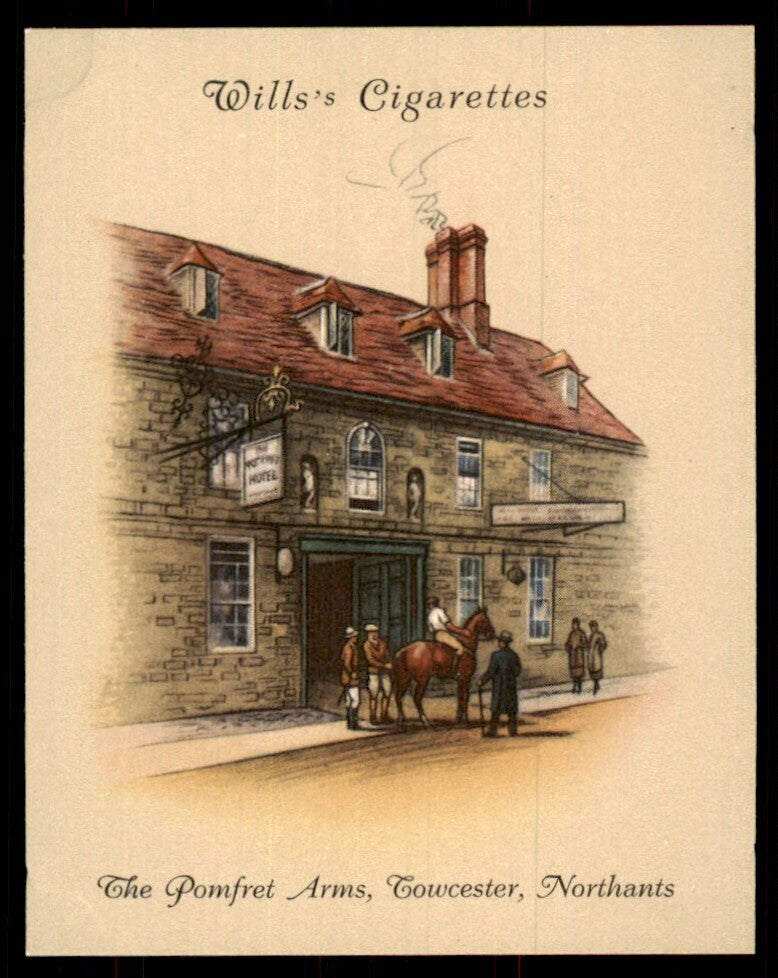 1939 Wills's Cigarettes Old Inns 2nd Series The Pomfret Arms #5