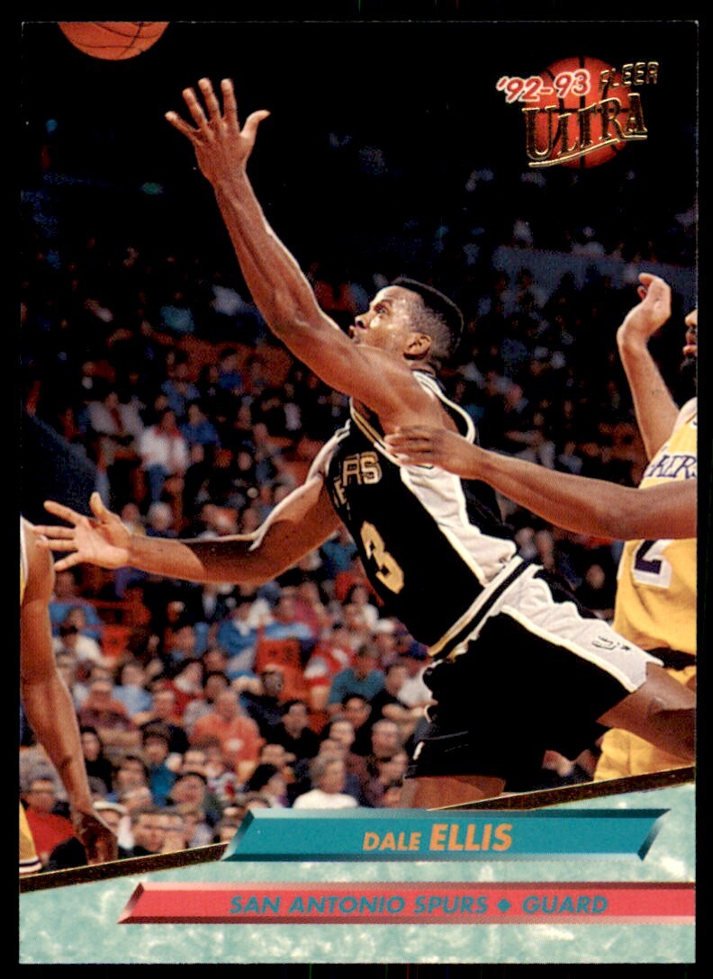 1992-93 Fleer Ultra. Dale Ellis Basketball Cards. #355