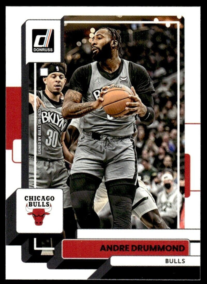 2022-23 Donruss Basketball Andre Drummond A Chicago Bulls #197