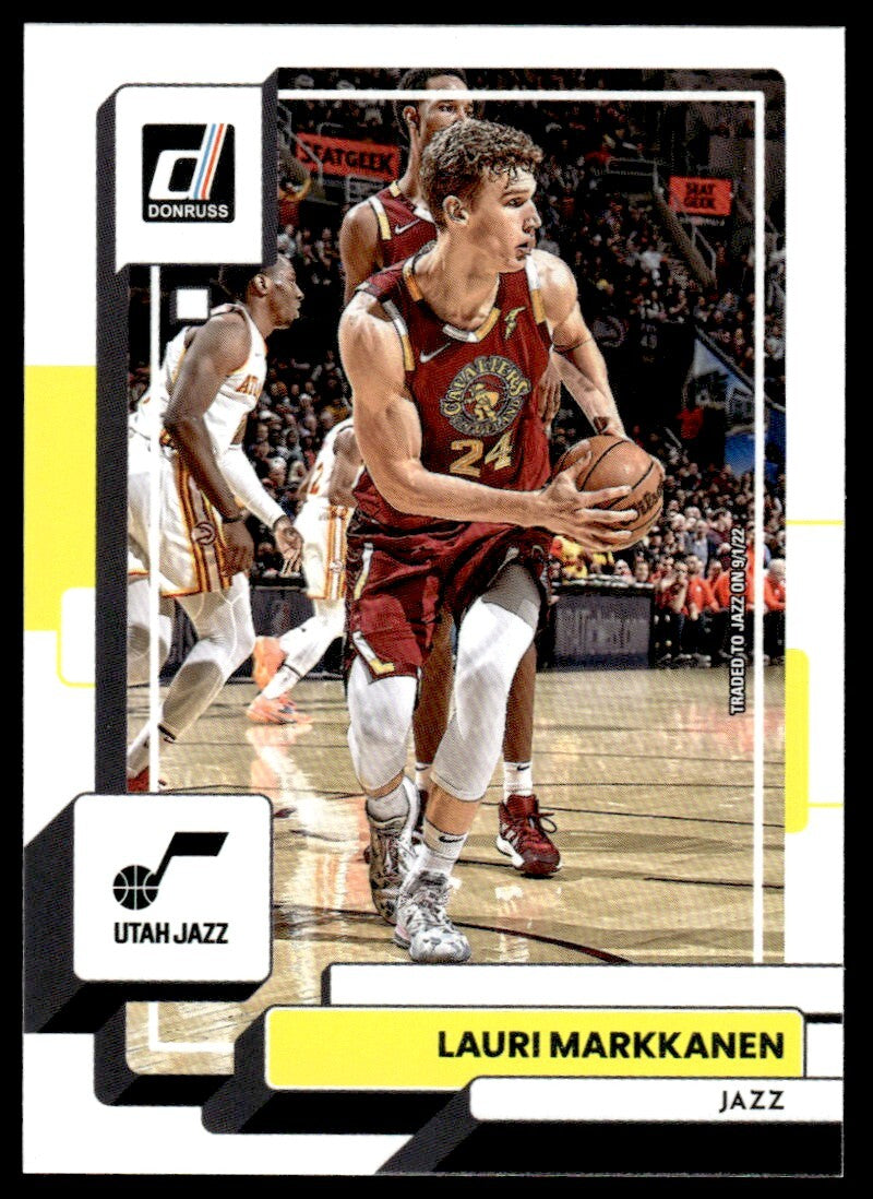 2022-23 Donruss Basketball Lauri Markkanen Utah Jazz #176