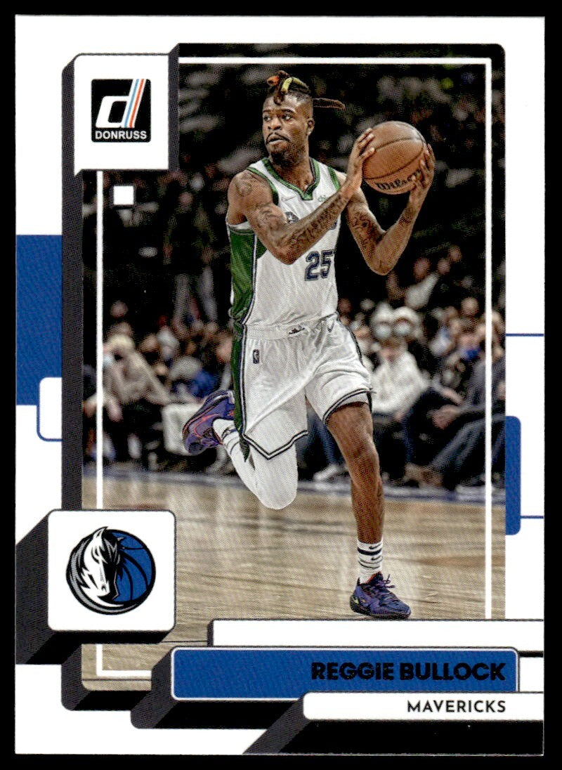 2022-23 Donruss Basketball Reggie Bullock AA Dallas Mavericks #183