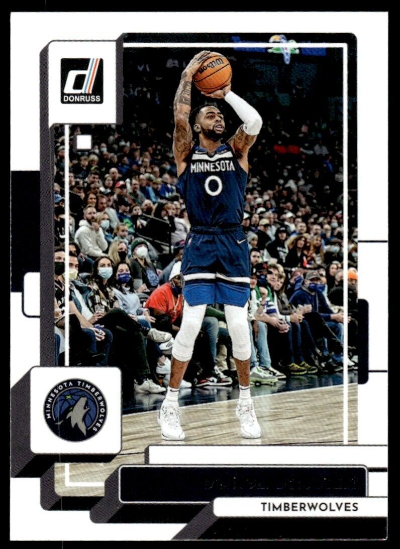 2022-23 Donruss Basketball D'Angelo Russell AA Minnesota Timberwolves #97