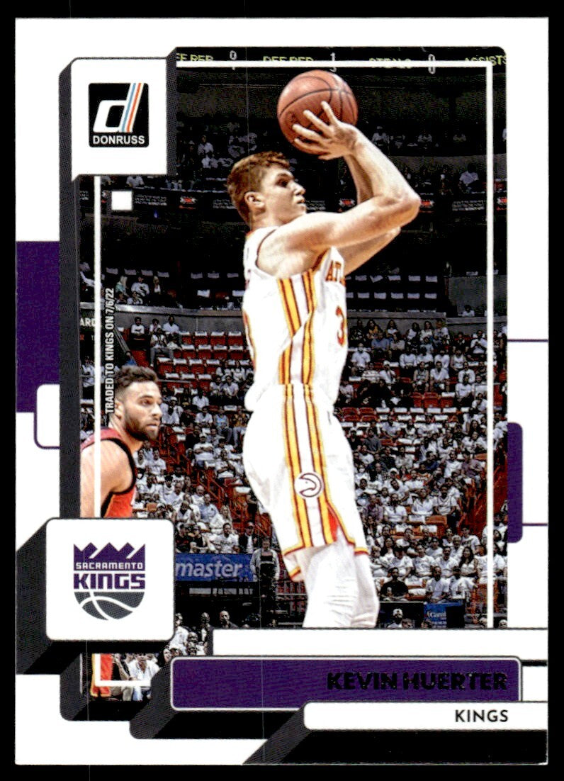 2022-23 Donruss Basketball Kevin Huerter Sacramento Kings #196