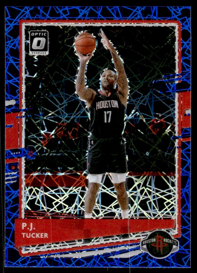 2020-21 Donruss Optic Basketball Card P.J. Tucker Houston Rockets #108