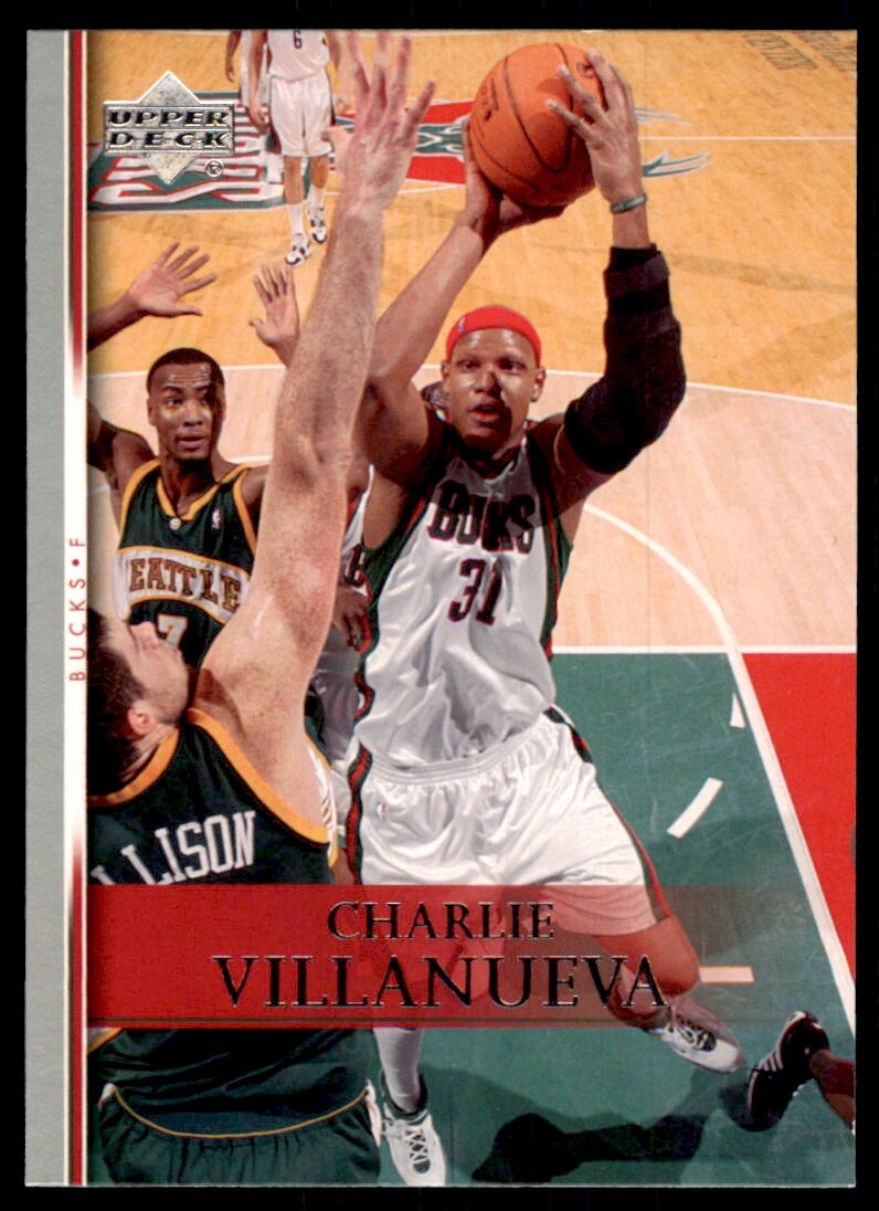 2007-08 Upper Deck Charlie Villanueva Basketball Cards #141