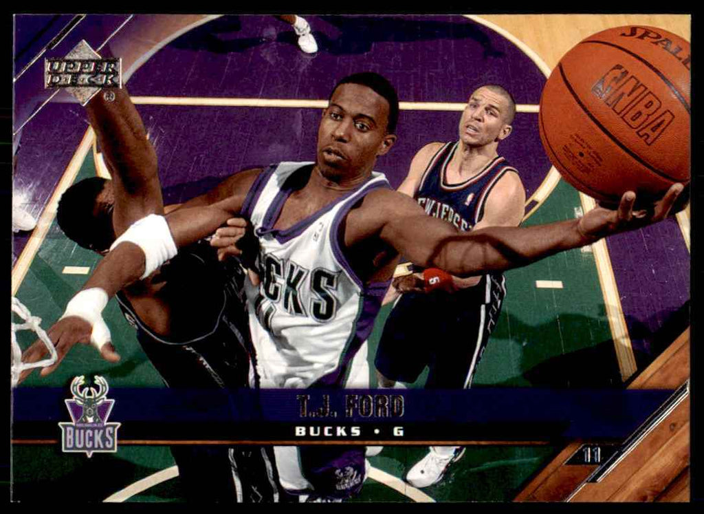 2005-06 Upper Deck T.J. Ford A Basketball Cards #106