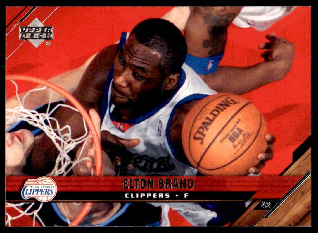 2005-06 Upper Deck Elton Brand A Basketball Cards #72