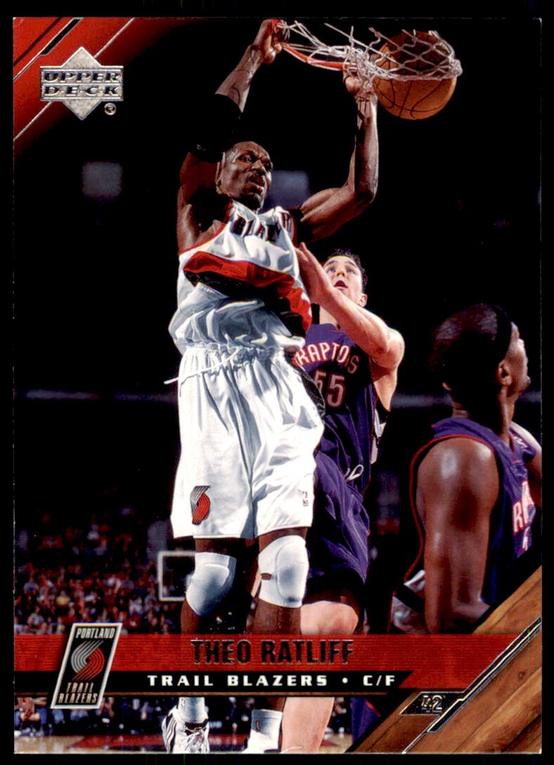 2005-06 Upper Deck Theo Ratliff Basketball Cards #158