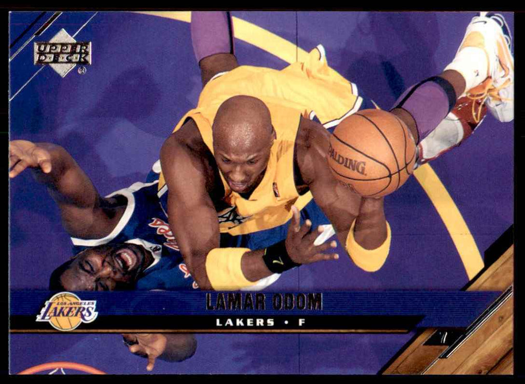 2005-06 Upper Deck. Lamar Odom Basketball Cards #81