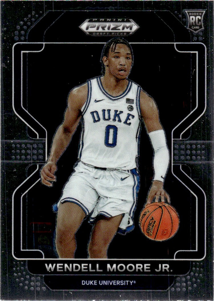 2022-23 Panini Prizm Draft Picks Basketball Card Wendell Moore Jr. Rookie #76