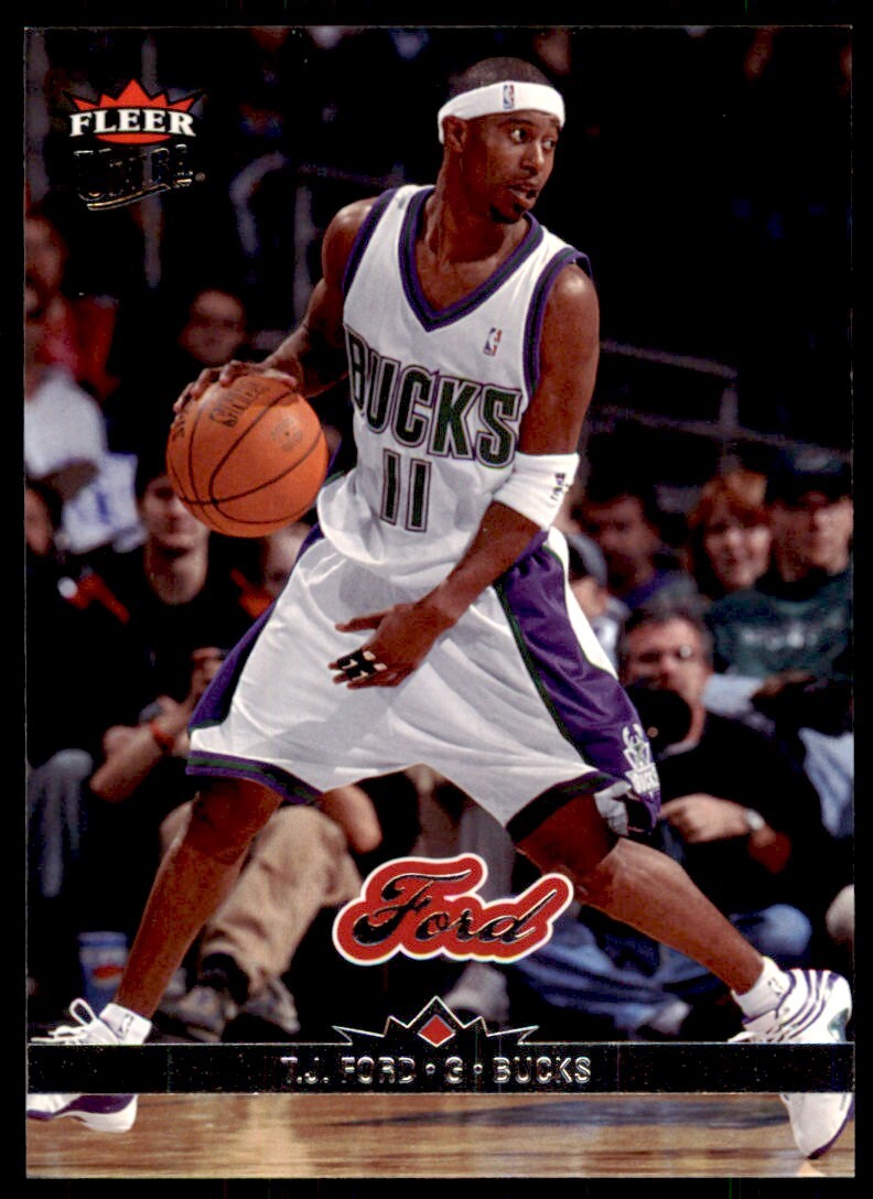 2006-07 Fleer Ultra. T.J. Ford Basketball Cards #86