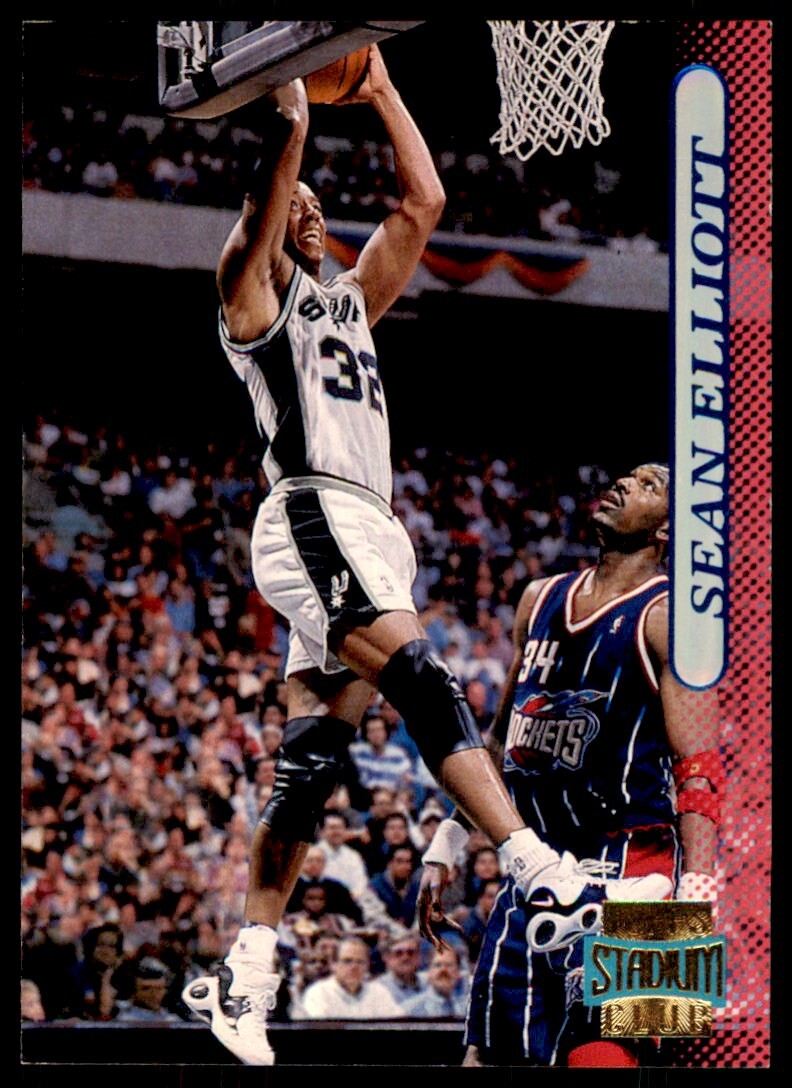 1996-97 Stadium Club Sean Elliott Basketball Cards #118