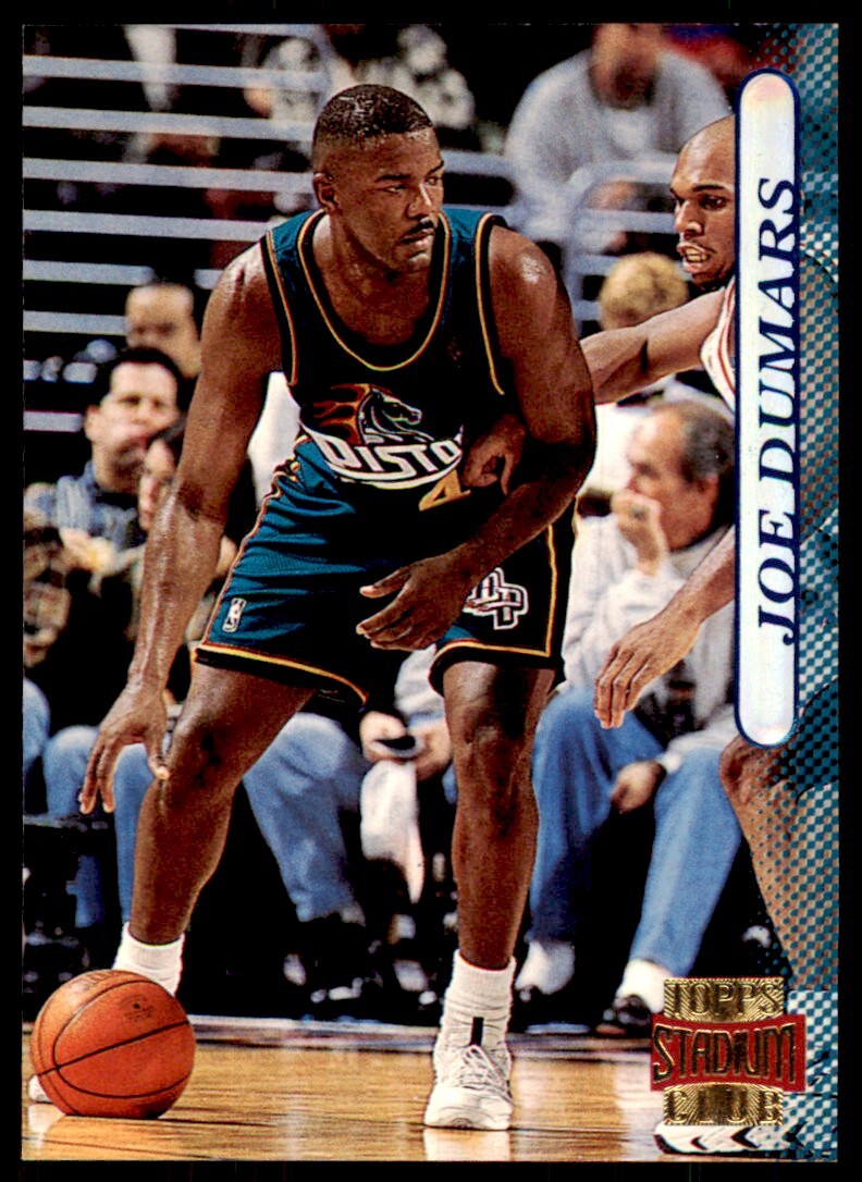 1996-97 Stadium Club Joe Dumars Basketball Cards #121
