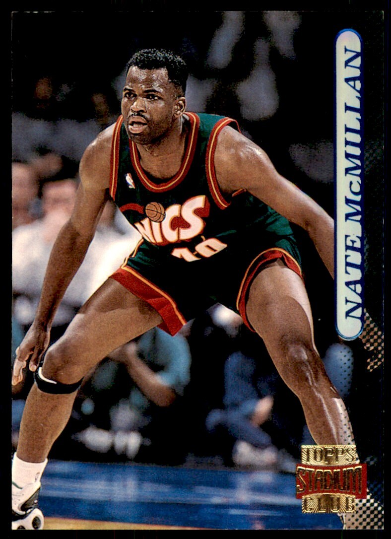 1996-97 Stadium Club Nate McMillan Basketball Cards #127