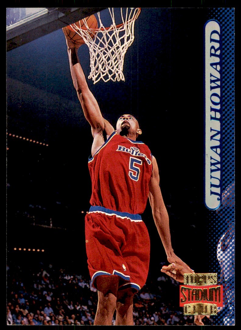 1996-97 Stadium Club Juwan Howard Basketball Cards #98