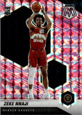 2020-21 Panini Mosaic Basketball Card Zeke Nnaji Rookie Denver Nuggets #231