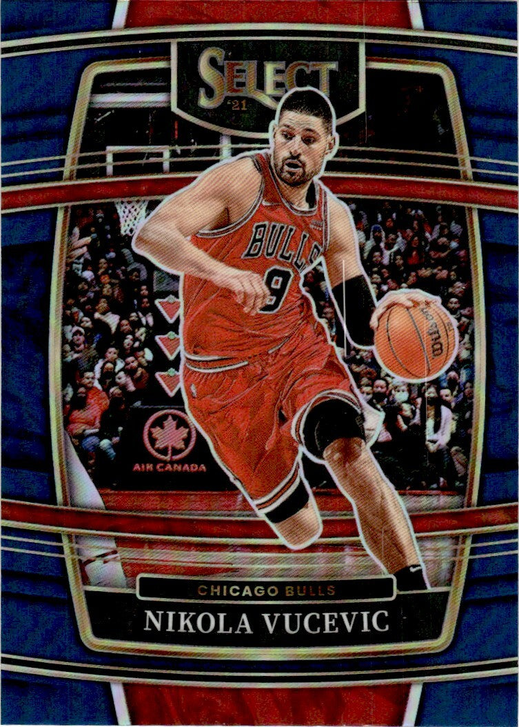2021-22 Panini Select Basketball Card Nikola Vucevic Chicago Bulls #92