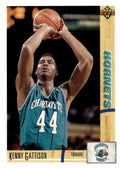 1991-92 Upper Deck Basketball Card Kenny Gattison Charlotte Hornets #329