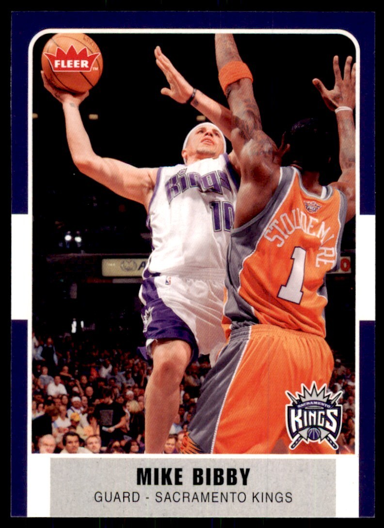 2007-08 Fleer Mike Bibby Basketball Cards #121