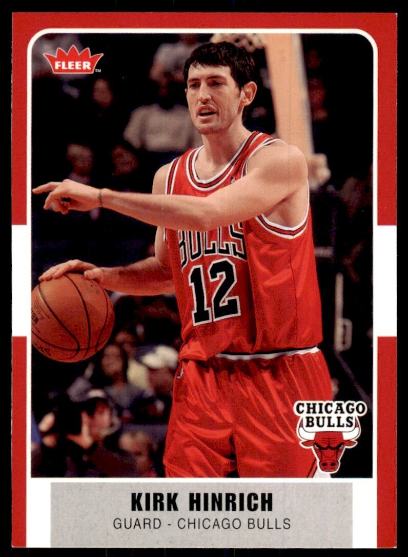 2007-08 Fleer Kirk Hinrich Basketball Cards #30