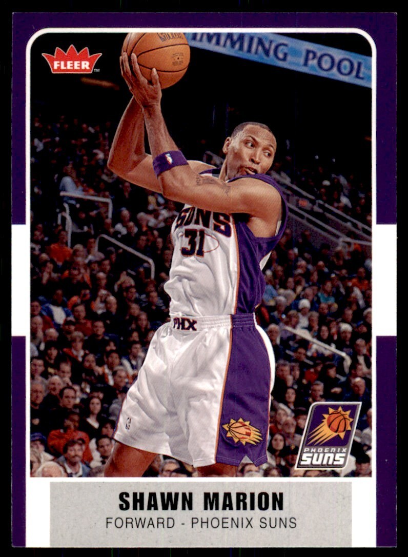 2007-08 Fleer Shawn Marion Basketball Cards #189