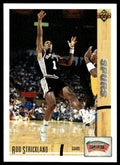 1991-92 Upper Deck Basketball Card Rod Strickland San Antonio Spurs #214