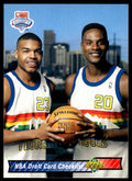 1992-93 Upper Deck Basketball Card NBA Draft Card Checklist DPK, CL Denver