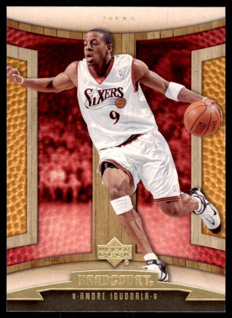 2006-07 Upper Deck Hardcourt Andre Iguodala Basketball Cards #74