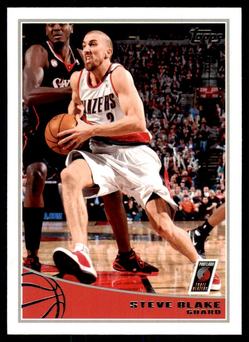 2009-10 Topps Steve Blake Basketball Cards #252