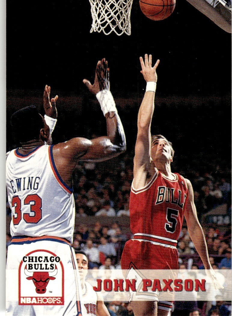 1993-94 NBA Hoops Basketball Card John Paxson Chicago Bulls #30