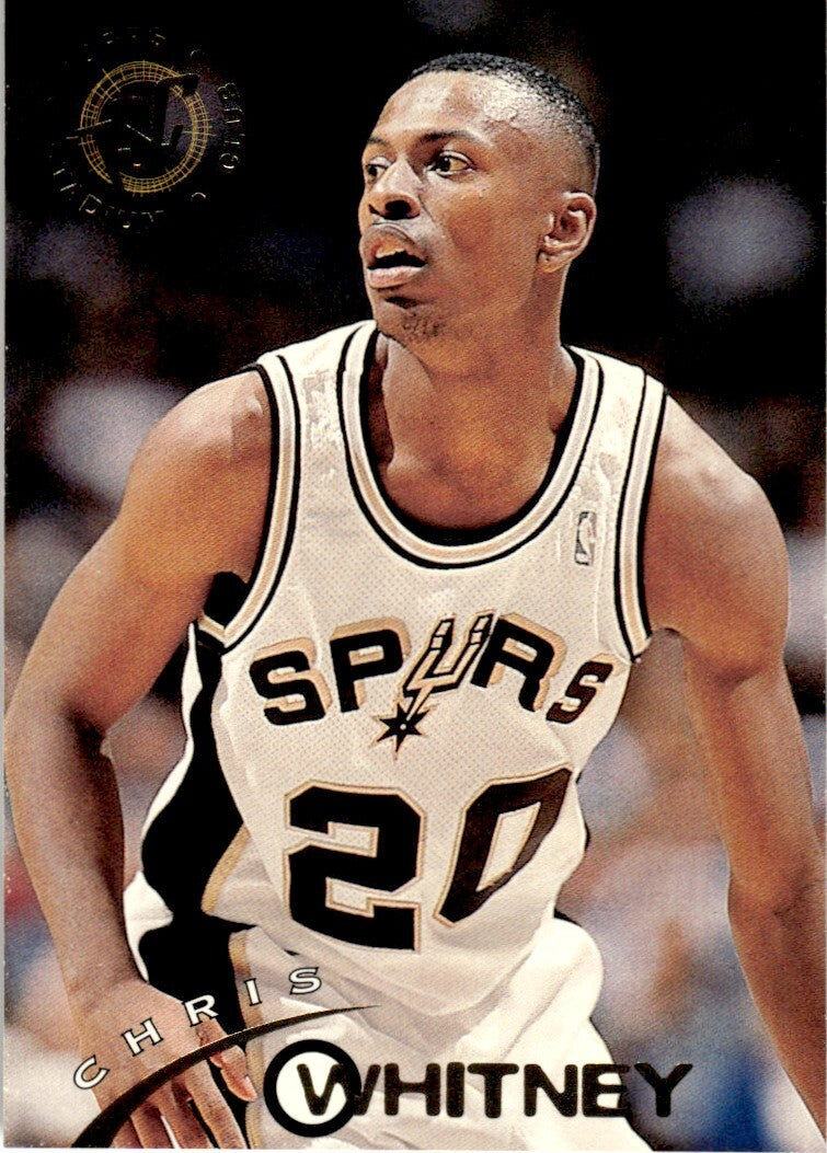 1994-95 Stadium Club Basketball Card Chris Whitney San Antonio Spurs #234