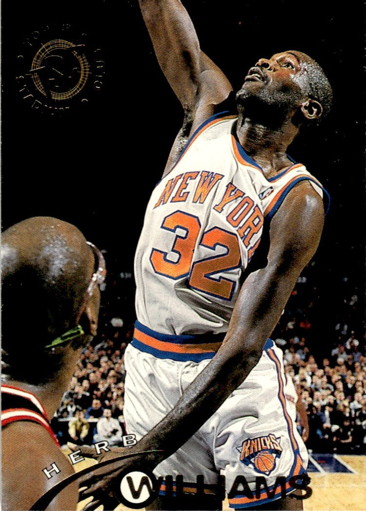 1994-95 Stadium Club Basketball Card Herb Williams New York Knicks #224