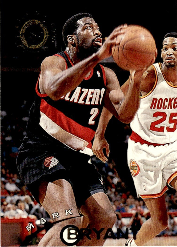 1994-95 Stadium Club Basketball Card Mark Bryant Portland Trail Blazers #193
