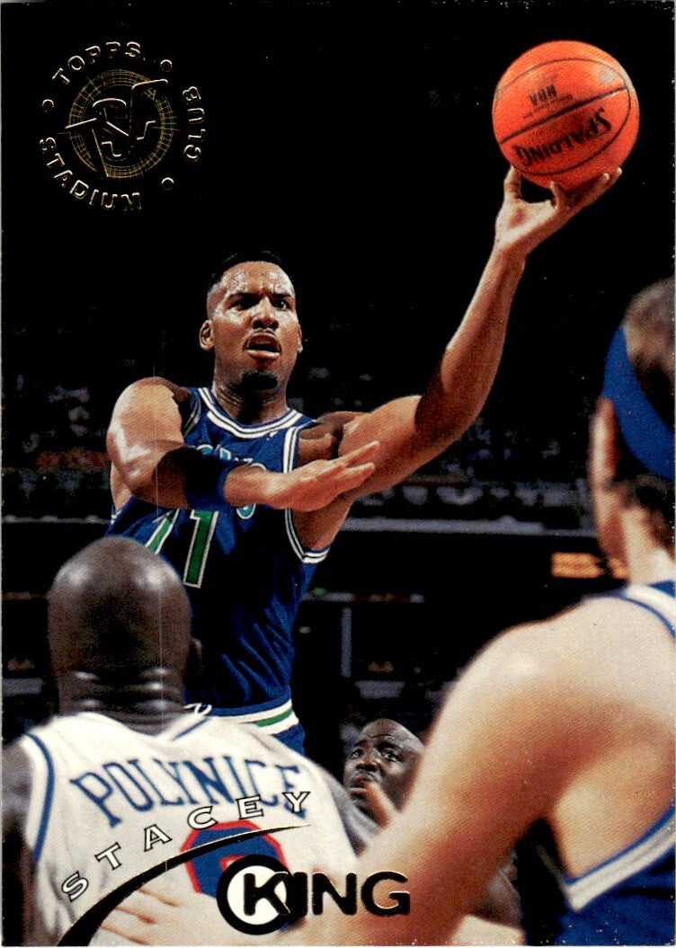 1994-95 Stadium Club Basketball Card Stacey King Minnesota Timberwolves #174