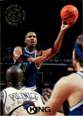 1994-95 Stadium Club Basketball Card Stacey King Minnesota Timberwolves #174