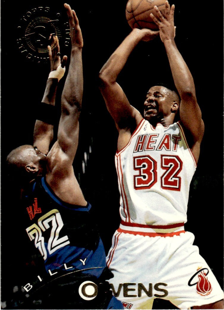 1994-95 Stadium Club Basketball Card Billy Owens Miami Heat #332