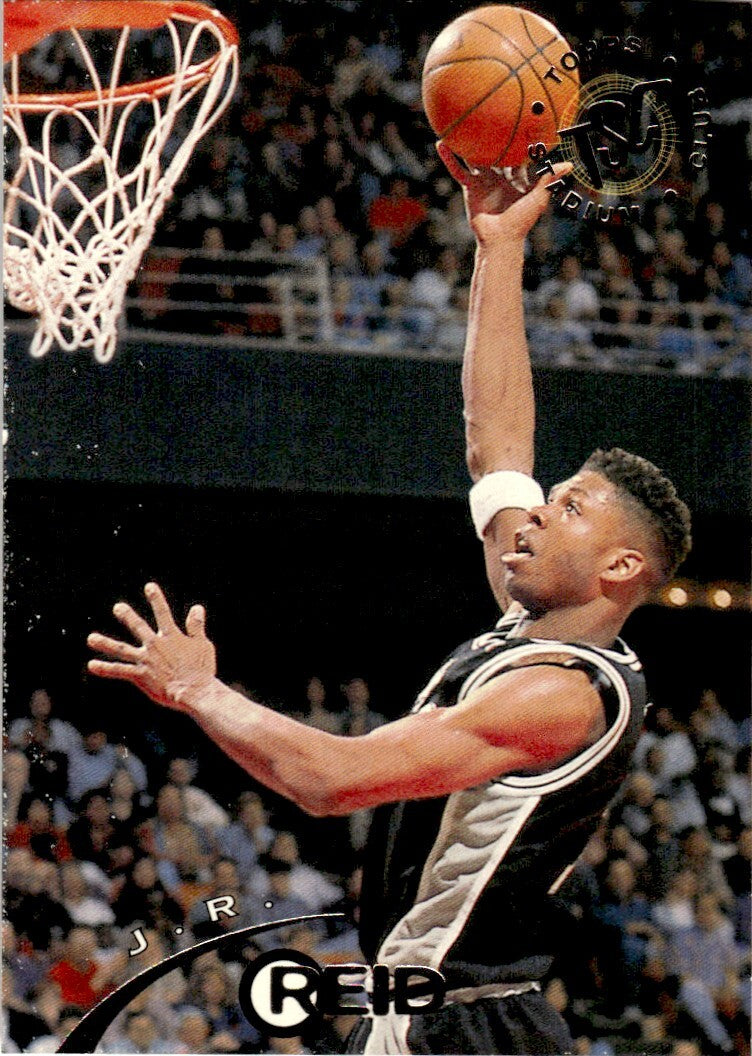 1994-95 Stadium Club Basketball Card J.R. Reid San Antonio Spurs #52