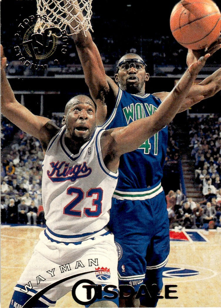 1994-95 Stadium Club Basketball Card Wayman Tisdale Sacramento Kings #132