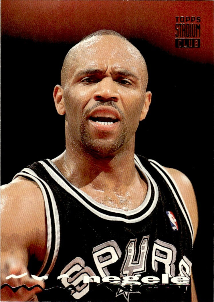 1993-94 Stadium Club Basketball Card Negele Knight San Antonio Spurs #279
