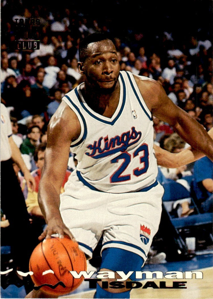 1993-94 Stadium Club Basketball Card Wayman Tisdale Sacramento Kings #83