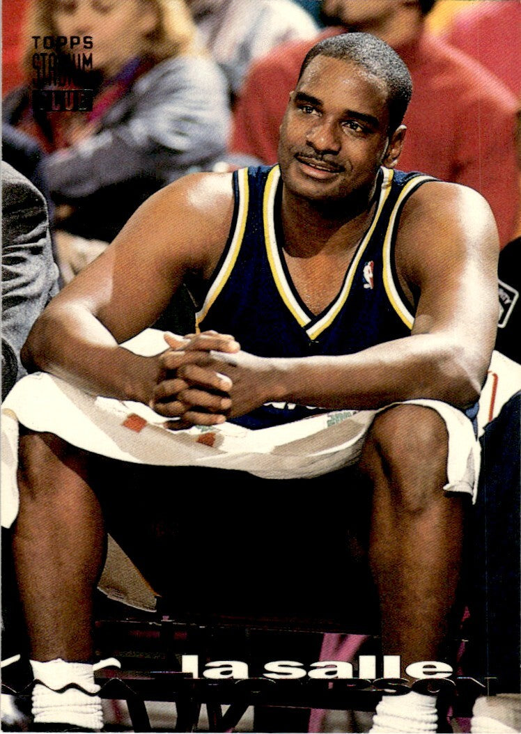1993-94 Stadium Club Basketball Card LaSalle Thompson Indiana Pacers #76