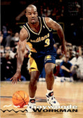 1993-94 Stadium Club Basketball Card Haywoode Workman Indiana Pacers #236