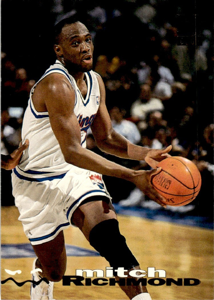 1993-94 Stadium Club Basketball Card Mitch Richmond Sacramento Kings #54