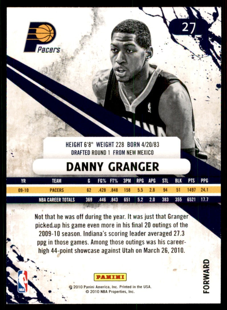 2010-11 Panini Rookies & Stars Danny Granger A Basketball Cards #27