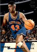1993-94 Stadium Club Basketball Card Brad Daugherty Cleveland Cavaliers #7