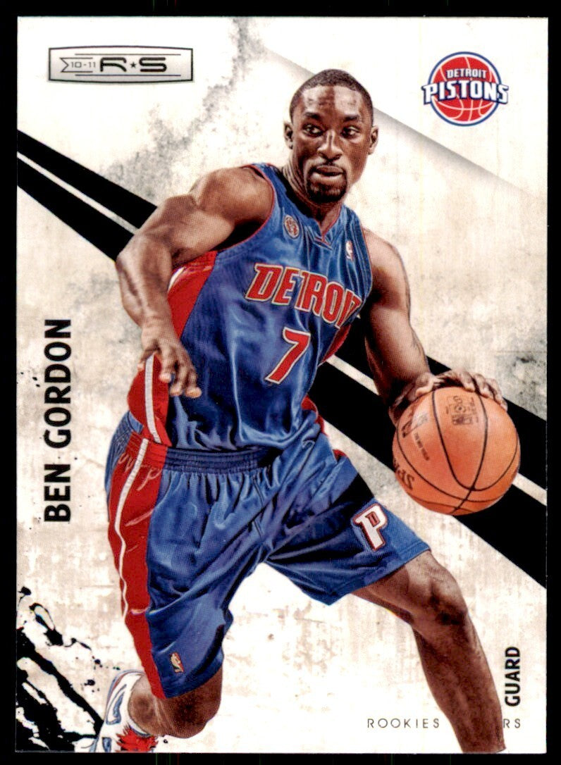 2010-11 Panini Rookies & Stars Ben Gordon Basketball Cards #24